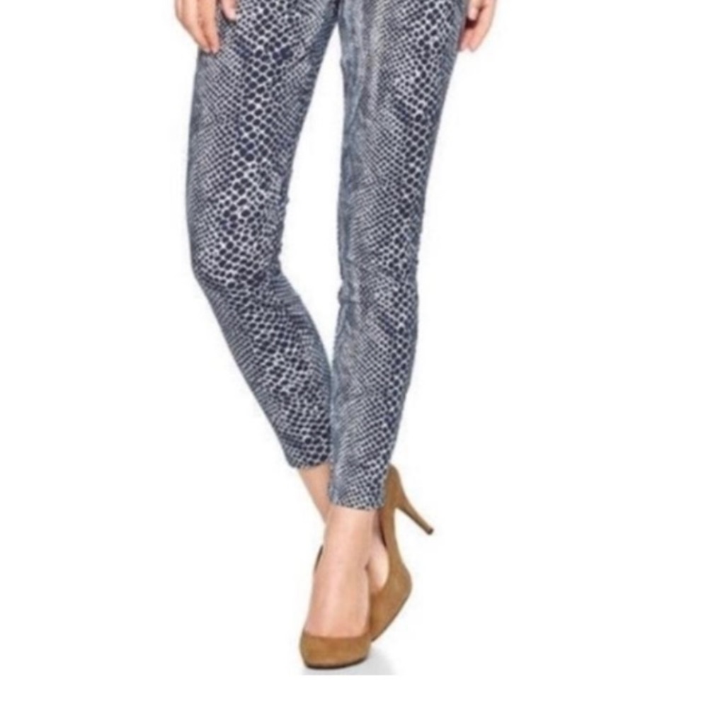 Snake Print Super Skinny ankle pant by Gap